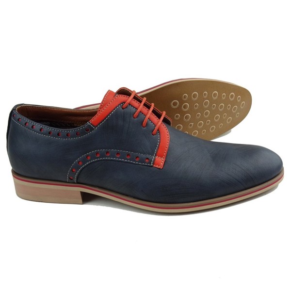 mens navy blue oxford shoes