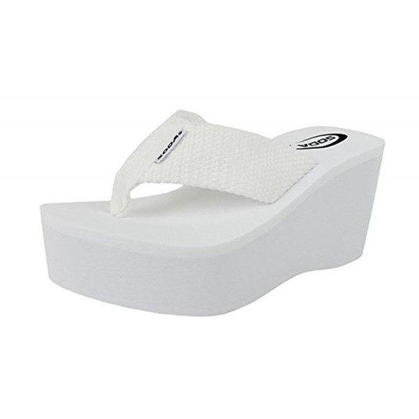 Oxley-S Women's White Thick Platform 
