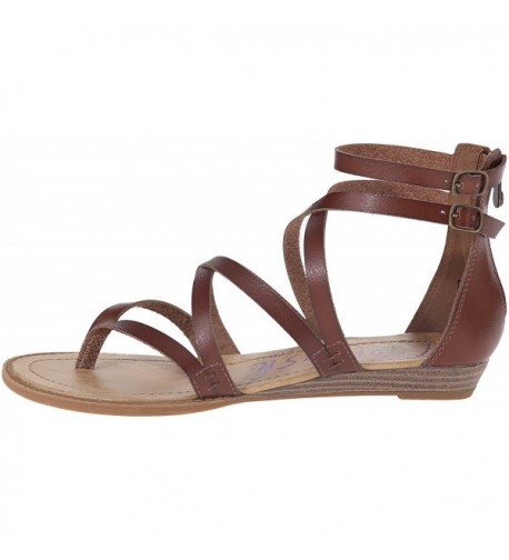 Women's Bungalow Wedge Sandal - Whiskey - C8125FKKWKJ