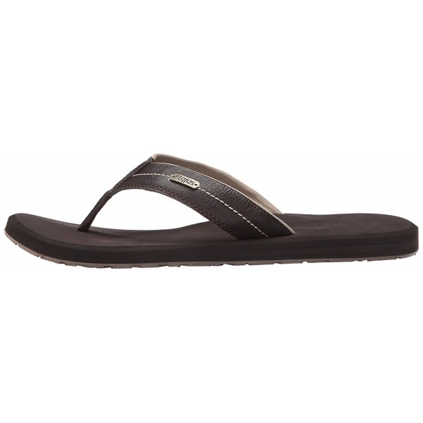 Men's Zane Flip Flop - Brown - C9126YERBB3