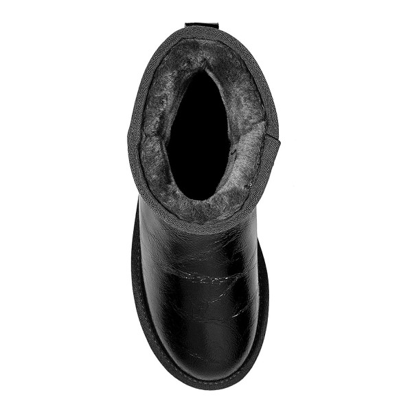 Women Boots Leather Wool Rebound Lauren Tall Winter Boot - Metallic ...