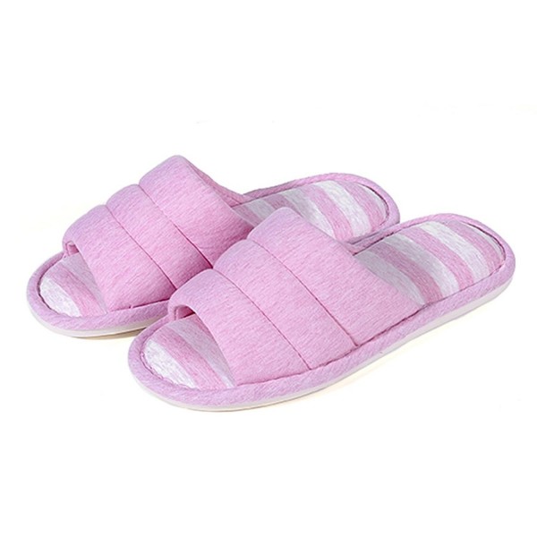 open toe house slippers