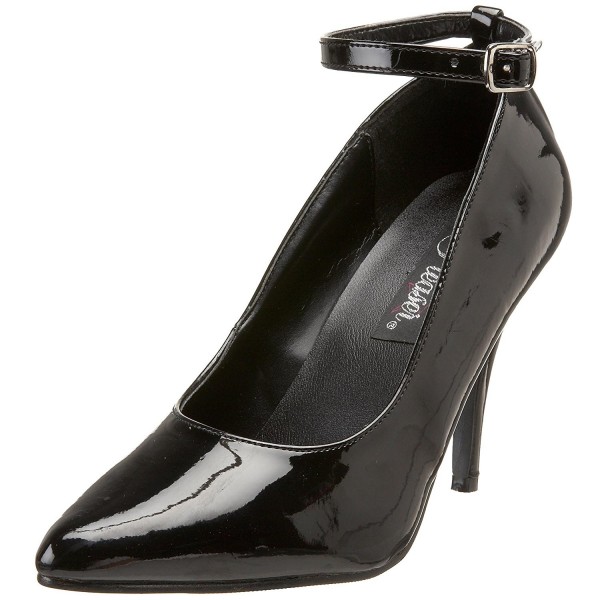Women's Vanity-431 Ankle-Strap Pump - Black Patent - CH1127O2SE5