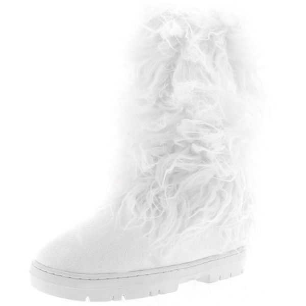 Womens Long Covered Winter Boots