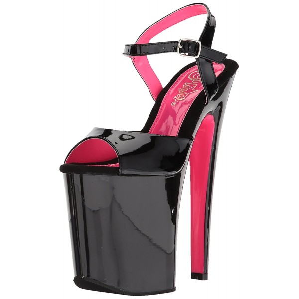 Women's Xtreme-809tt Sandal - Black Pat-wht Pink/Black - C8185H5WC38
