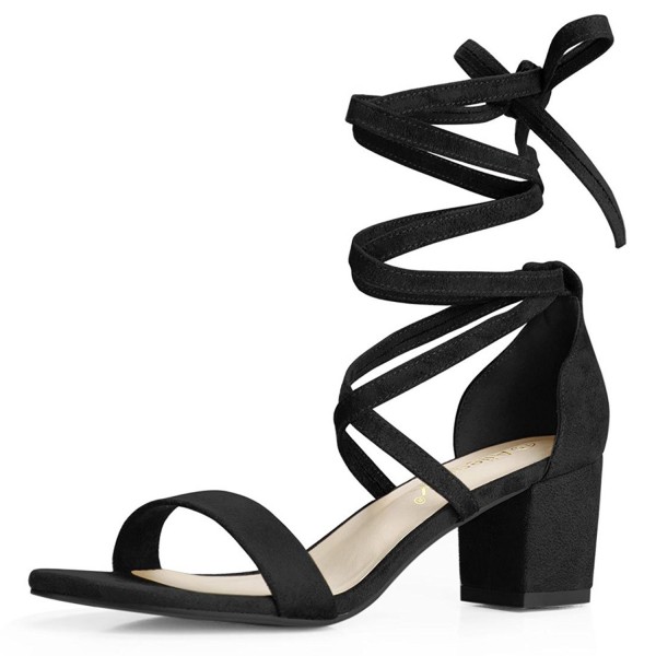 Allegra Women Chunky Heeled Sandals