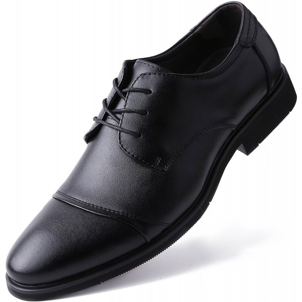 casual black oxford shoes