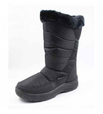 MS2501 Black Ladies Snow Boots