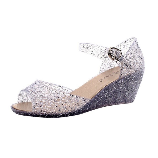 glitter jelly shoes for adults