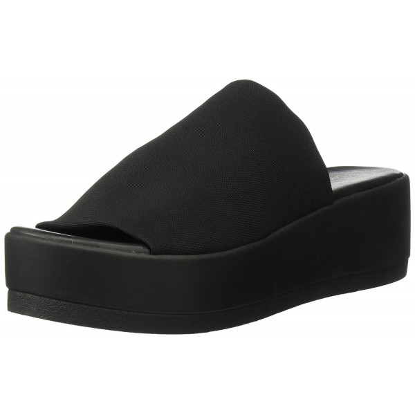 Women's TINA1 Slide Sandal - Black - CX1855UI69N