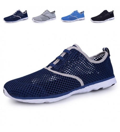 Men's Ultralight Mesh Water Shoes - Navy - CC1833L0M8I