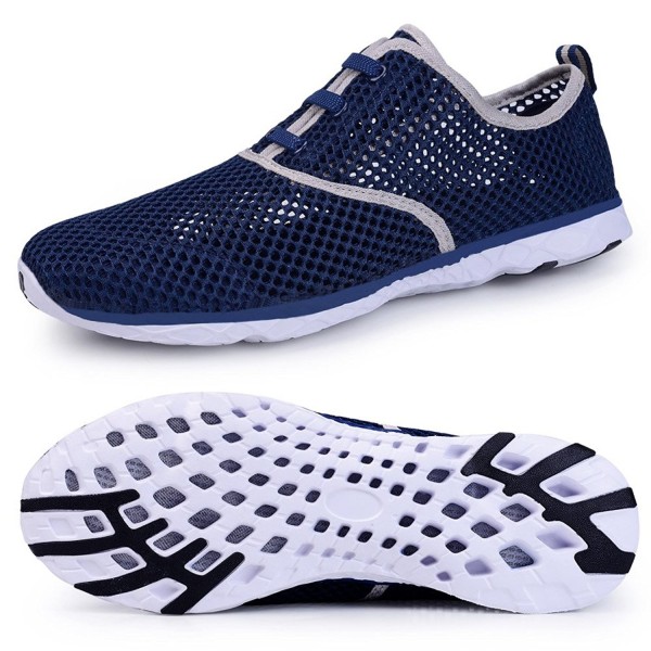 Men's Ultralight Mesh Water Shoes - Navy - CC1833L0M8I