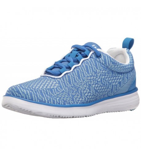 Propet Women's TravelFit Pro Walking Shoe - Blue/White - C412LOWKGCB