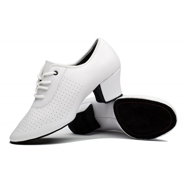 black and white ballroom shoes