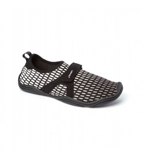 JSport by Cycle Women Round Toe Synthetic Black Water Shoe - Black ...