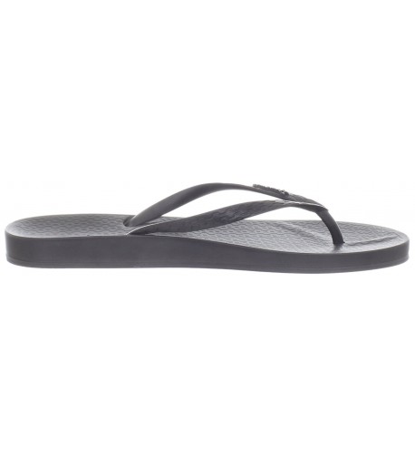 Women's Ana Tan Thong Sandal - Black/Black - CY1106DYQFD