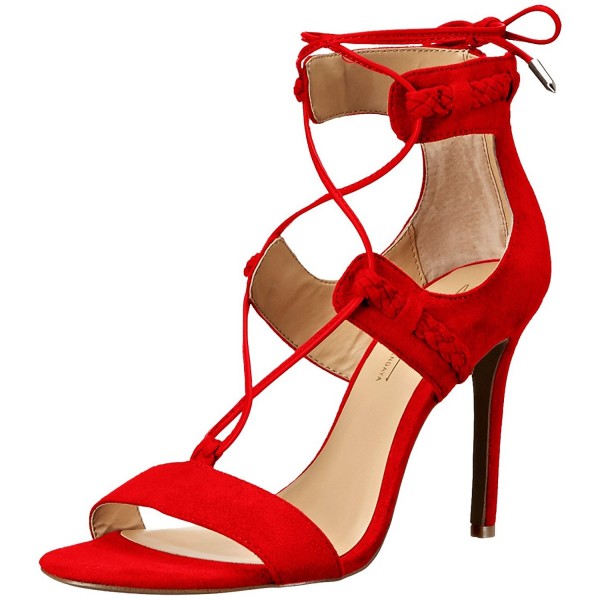 Women's Starke Gladiator Sandal - Red - C812N4Y07ZU