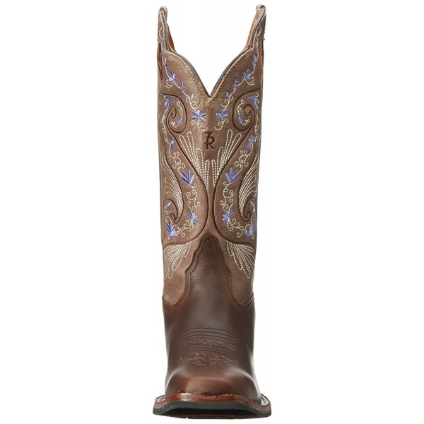 Boots Women's Shiloh RR2016L Western Boot - Brown - C6118N3EOB9