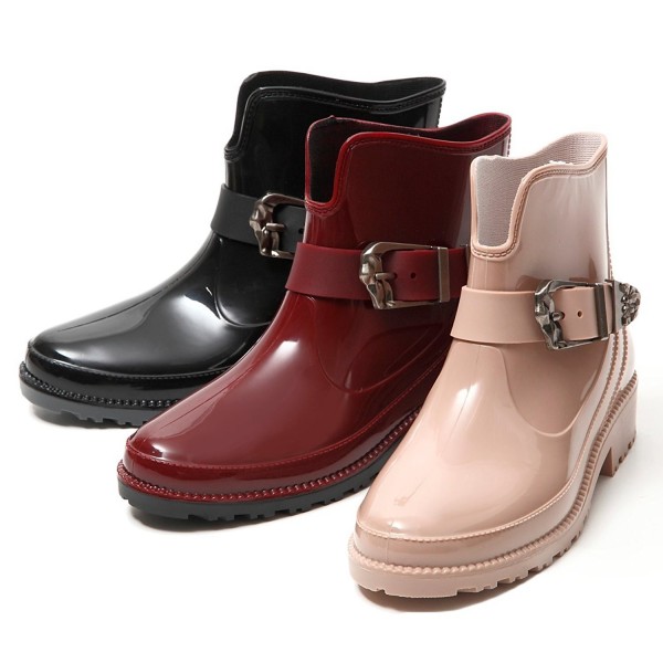 women's short ankle rain boots