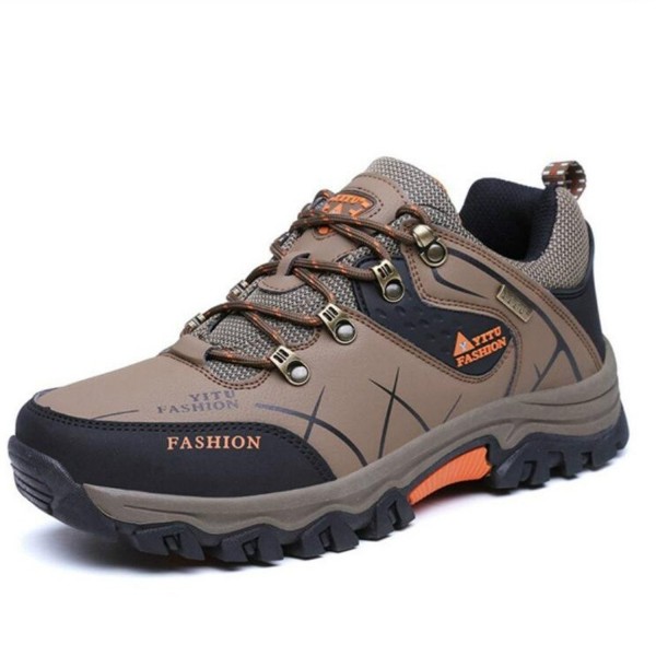 Mens Waterproof Hiking Shoes Warm High 