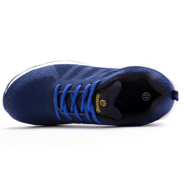 Men's Athletic Flyknit Lightweight Steel Toe Walking Safety Sneakers ...