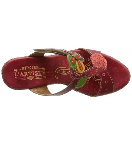 L'Artiste by Women's Riviera Sandals - Red - CS11OV2EHO5