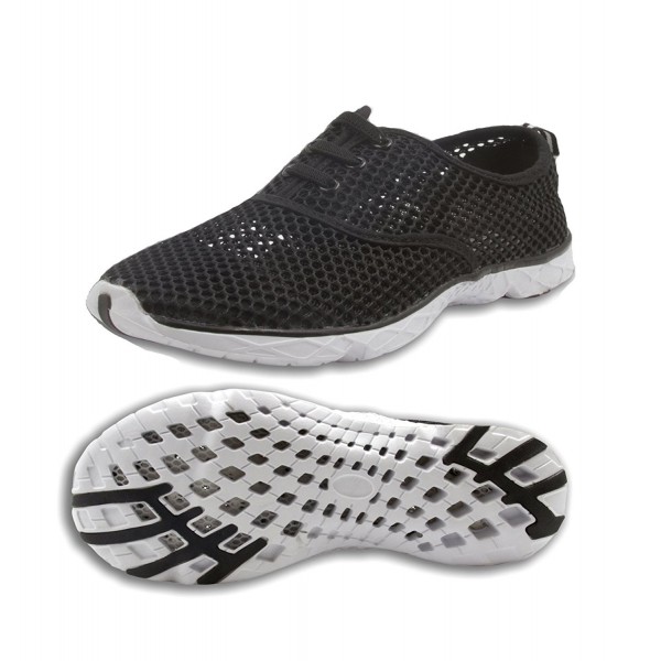 Women's Lightweight Quick Dry Athletic Water Shoes - Black - C3189N9CTD0