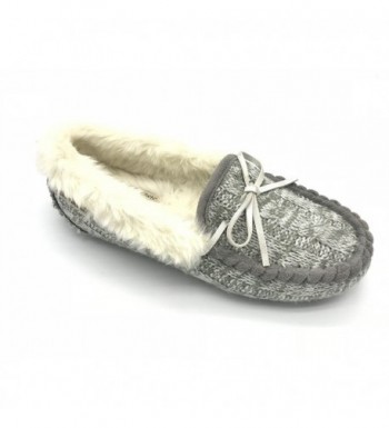 MOCCA BROWN Outdoor Moccasin Slipper