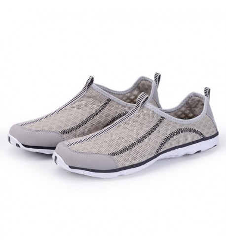 Mens Breathable Mesh Slip On Walking Casual Water Shoes Grey2 Ci183cnckls 7900