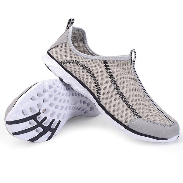 Mens Breathable Mesh Slip On Walking Casual Water Shoes Grey2 Ci183cnckls 5677