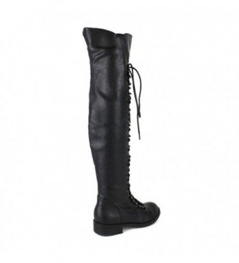 knee high combat boots women's