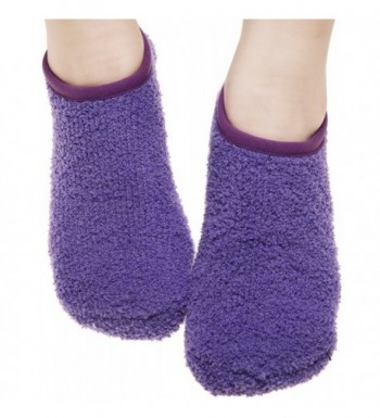 Fashion Womens Fluffy Socks Non Skid Soft Sock Slipper for Floor Solid ...