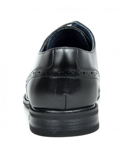 Bruno Marc Men's Prince Leather Lined Dress Oxfords Shoes - Black ...