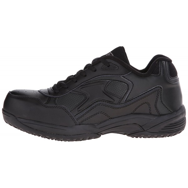 Men's Composite Toe Athletic Uniform Shoes - Black - C21207DI7HT