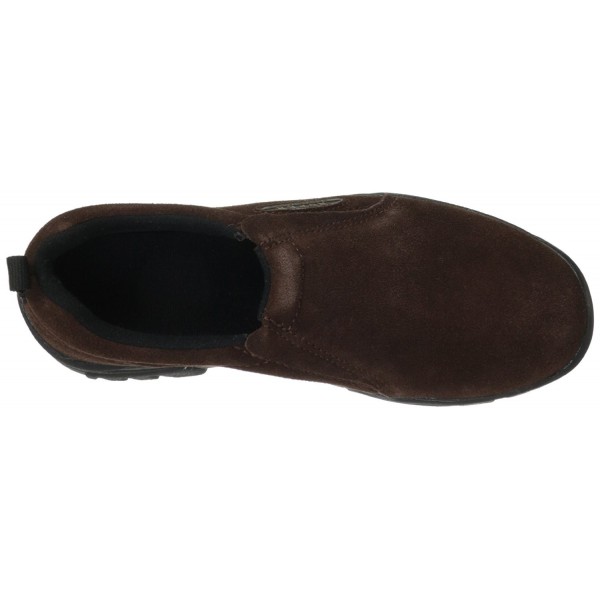 Mens Mahogany Suede Slip On Shoe - Brown Suede - CZ111OKV49D