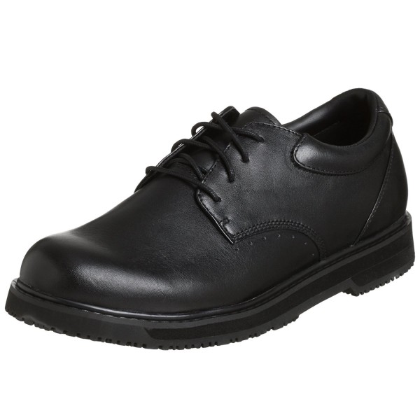 Propet Men's MSR003 Maxigrip Slip-Resistant Shoe - Black - CS1129FCTEL