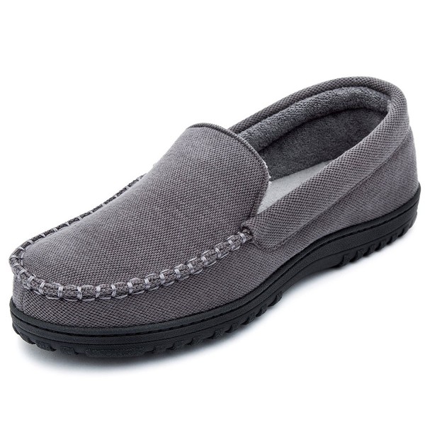 mens slippers with rubber soles