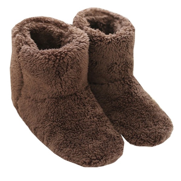 fluffy boot slippers womens