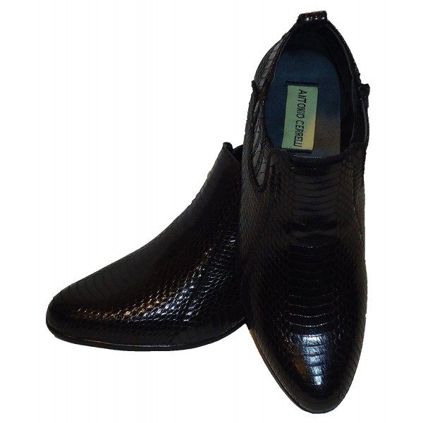 mens cuban heel dress shoes