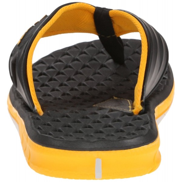 Men's Next-81548 Thong Sandal - Yellow/Black - CL11PAE9EMH