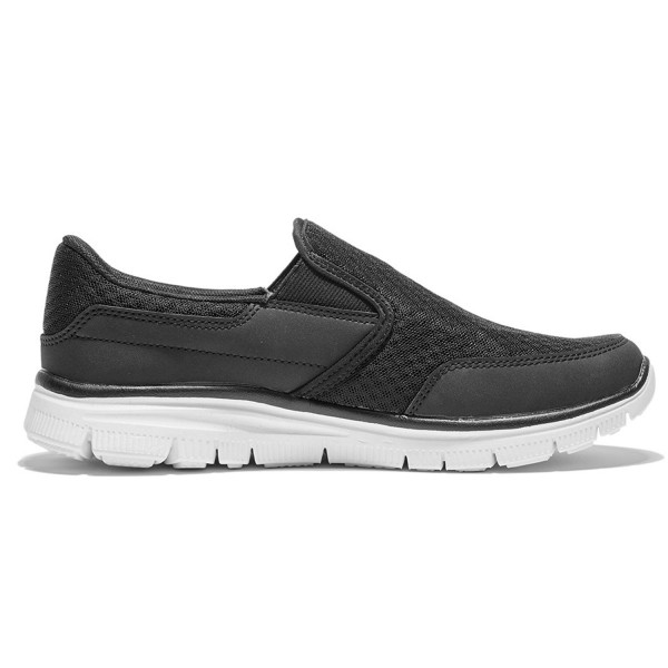 Sport Men's Casual Lightweight Slip-on Sneaker - Black - CT1849MO9GT