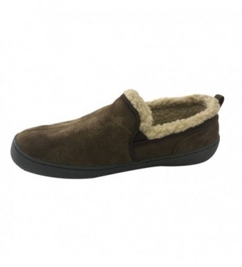 fleece lined moccasin slippers