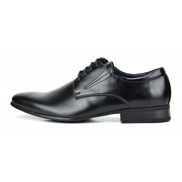 Bruno Marc Men's Leather Lined Snipe Toe Dress Oxfords Shoes - Black ...