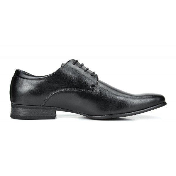 Bruno Marc Men's Leather Lined Snipe Toe Dress Oxfords Shoes - Black ...