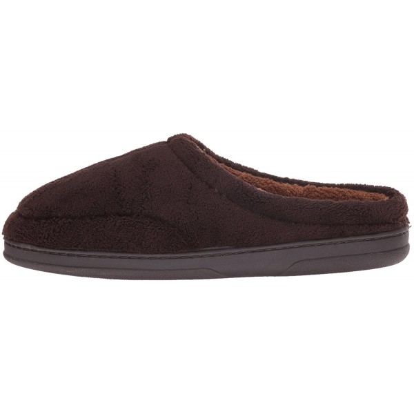 Men's Microterry Clog Slipper - Coffee - CH12MYMH635