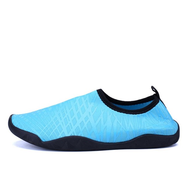 Outdoor Men Women and Kids Quick Dry Slip-On Water Shoes - Blue ...