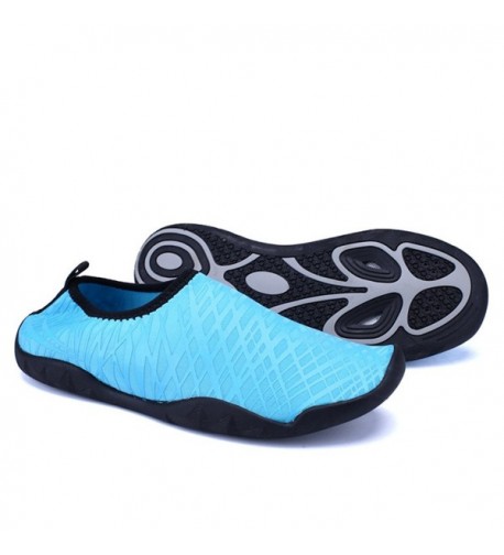 Outdoor Men Women and Kids Quick Dry Slip-On Water Shoes - Blue ...